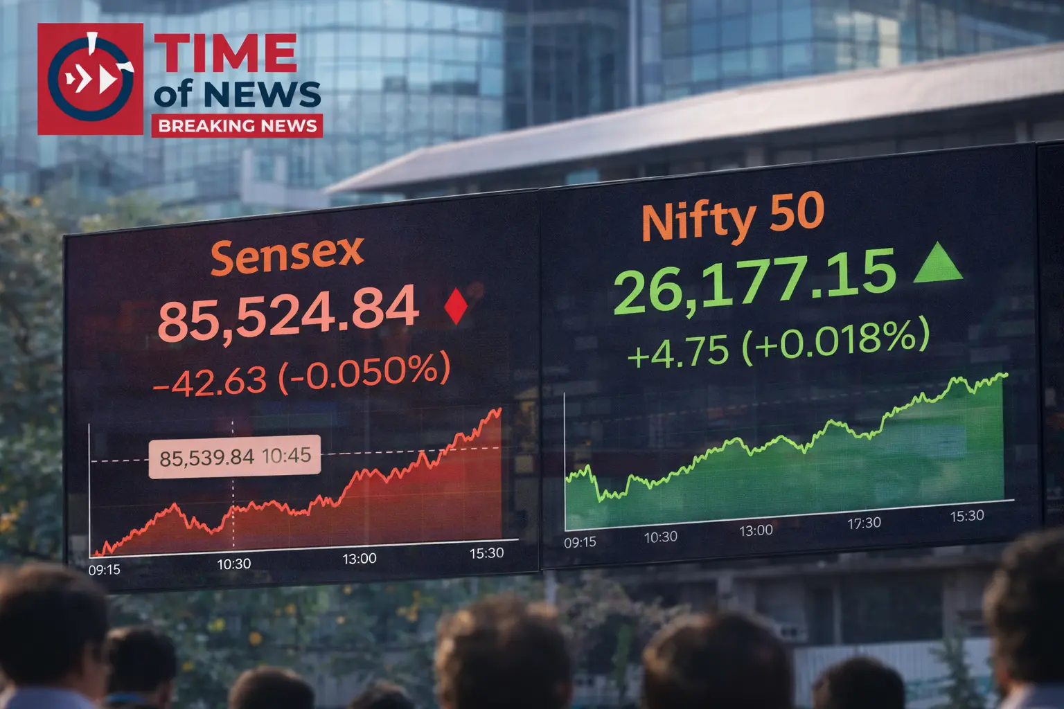 Indian Stock Market Near Record Highs Despite Mixed Global Signals