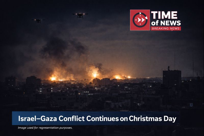 Israel–Gaza Conflict Continues on Christmas Day